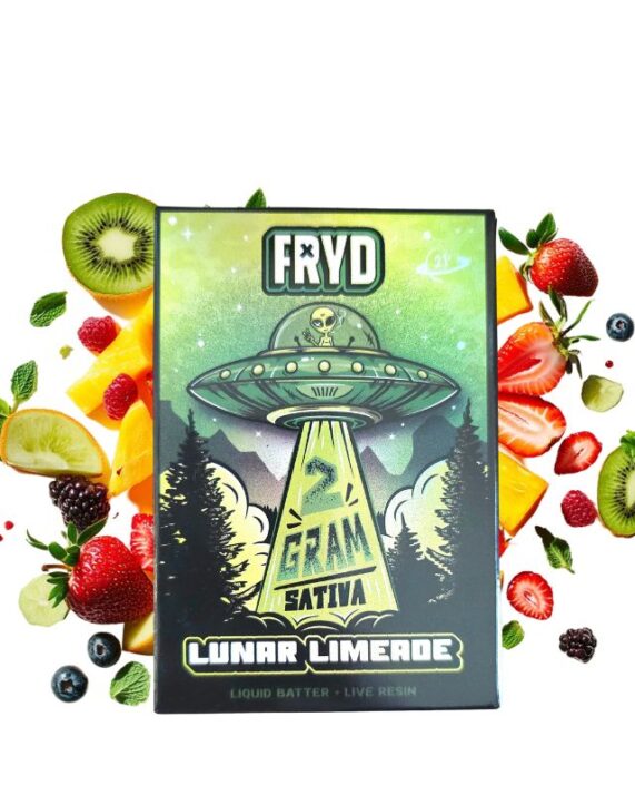 PLUMA DE WAX DESECHABLE - FRYD "Lunar Limeade" 2ML (SATIVA)
