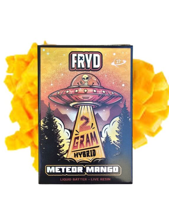 PLUMA DE WAX DESECHABLE - FRYD "Meteor Mango" 2ML (HÍBRIDA)