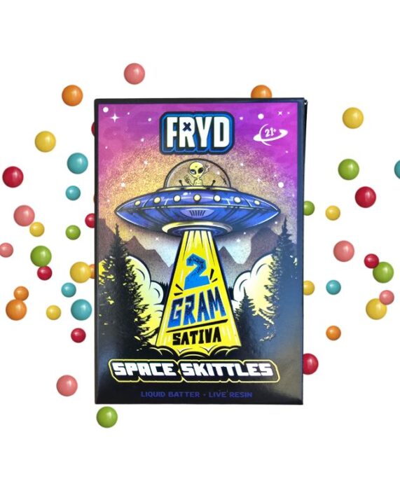 PLUMA DE WAX DESECHABLE - FRYD "Space Skittles" 2ML (SATIVA)