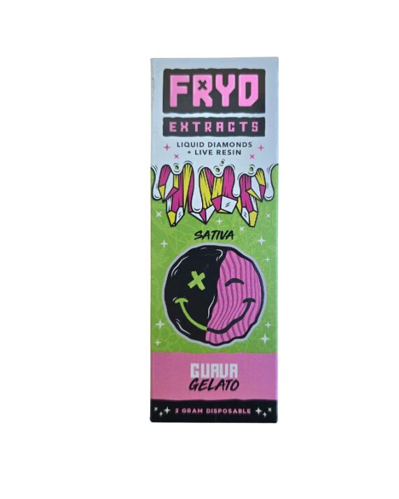 PLUMA DE WAX DESECHABLE - FRYD "Guava Gelato" 2ML (SATIVA)