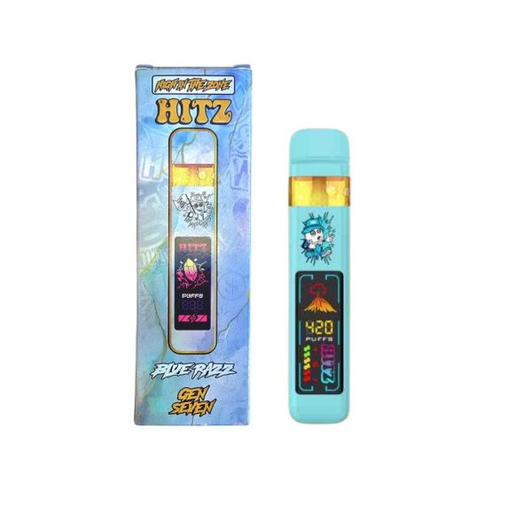 PLUMA WAX HITZ BLUE RAZZ