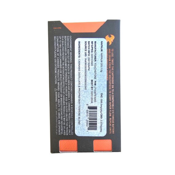 PLUMA WAX NAFALM NAFALN OG REVERSO