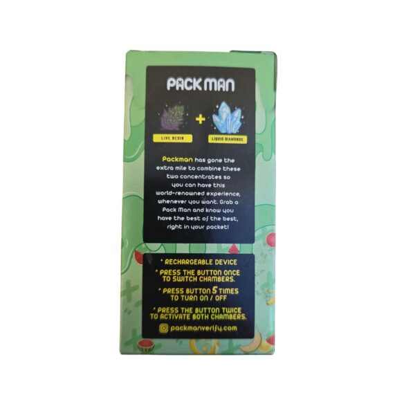 PLUMA WAX PACK MAN BANANA REVERSO