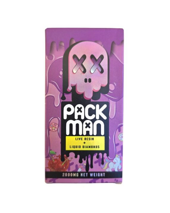 PLUMA DE WAX PACK MAN (2 sabores) "Unicorn Zkittles - Cherry Gushers" 2ml (HIBRIDA/SATIVA)