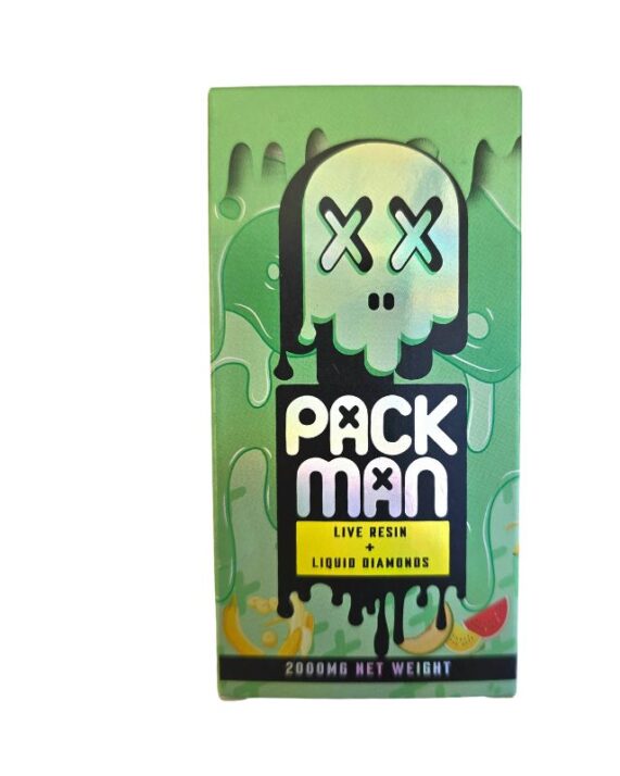PLUMA DE WAX PACK MAN (2 sabores) "Banana Glue - Monster Melonz" 2ml (SATIVA)