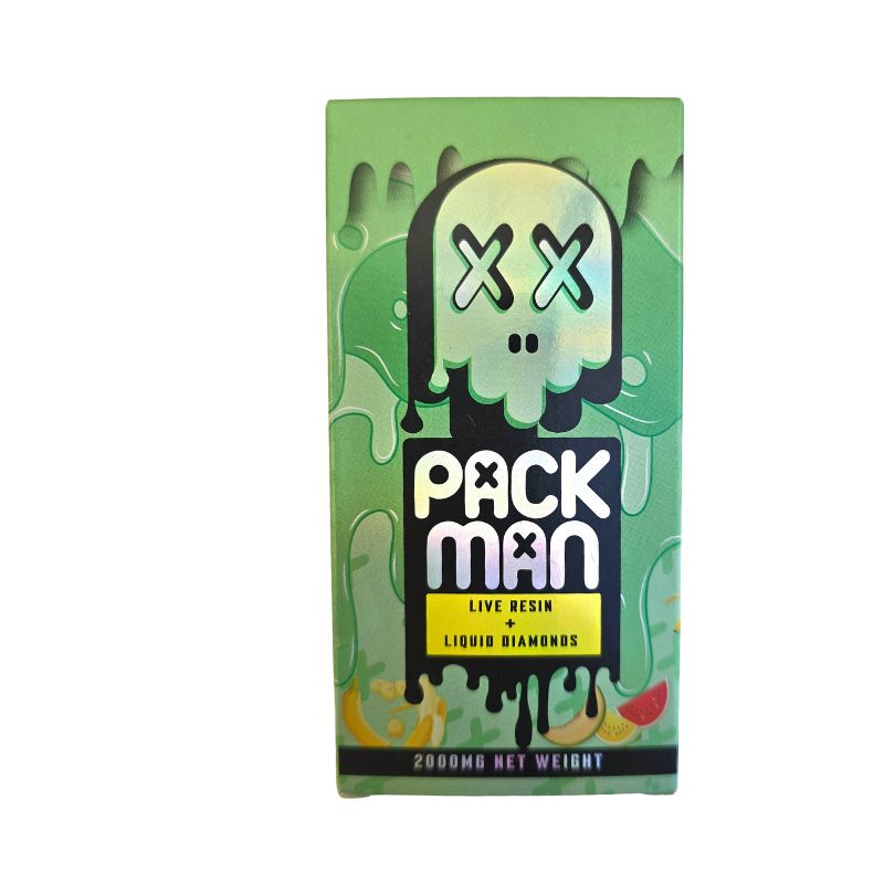 PLUMA DE WAX PACK MAN (2 sabores) "Banana Glue - Monster Melonz" 2ml (SATIVA)