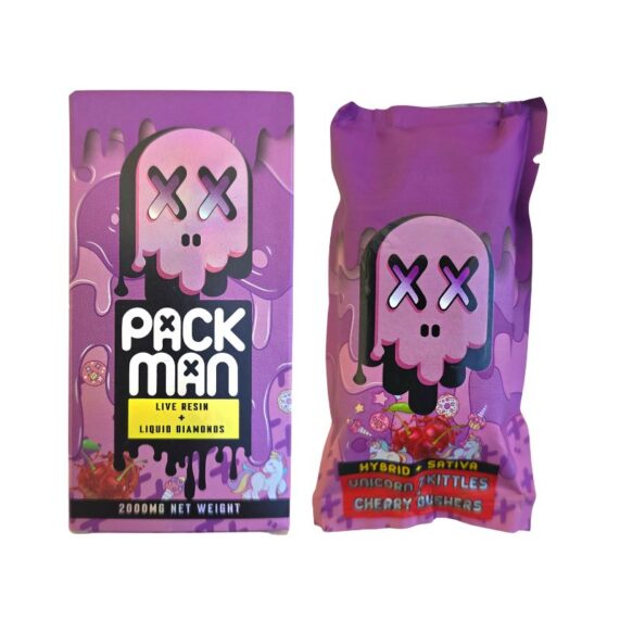 PLUMA WAX PACK MAN UNICORN ZKITTLES - CHERRY GUSHERS