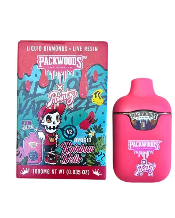 PLUMA DE WAX - PACKWOODS x RUNT- "Rainbow Bells" (HIBRIDA)