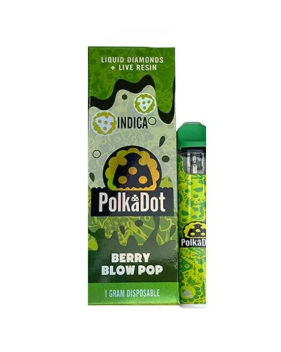 PLUMA DE WAX DESECHABLE - POLKADOT "Berry Blow Pop" (ÍNDICA)