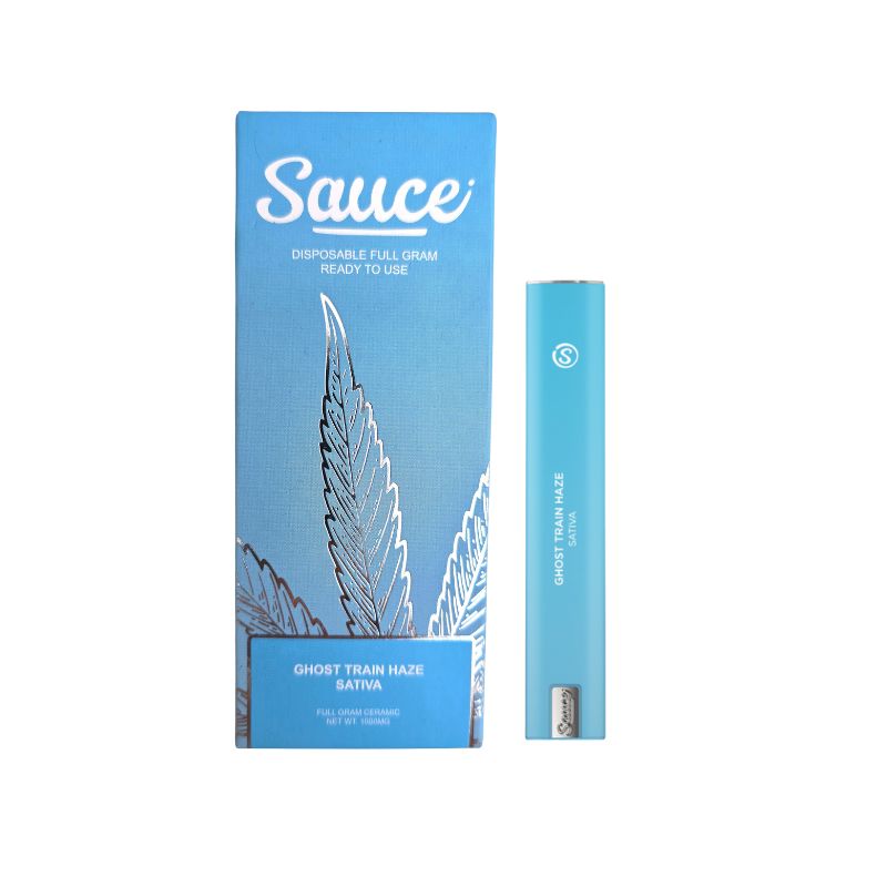 PLUMA DE WAX DESECHABLE - SAUCE- "Ghost Train Haze" (SATIVA)
