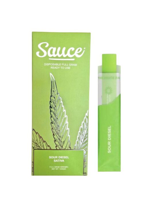 PLUMA DE WAX DESECHABLE - SAUCE- "Sour Diesel" (SATIVA)