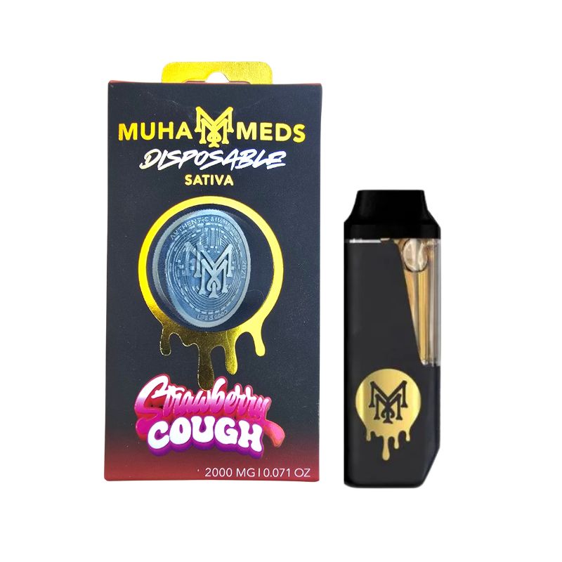 PLUMA WAX – MUHA MEDS "Strawberry Cough" 2ML (SATIVA)