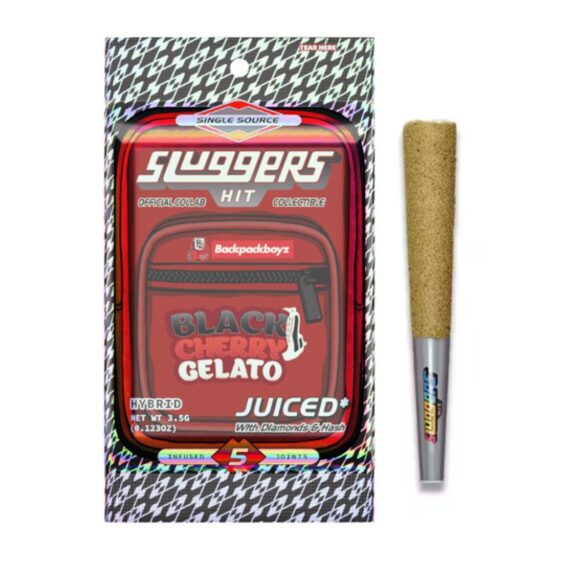PORROS PRE-ROLADOS - SLUGGERS Black Cherry Gelato HIBRIDA