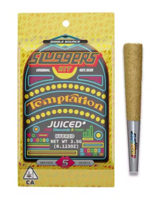 PORROS PRE-ROLADOS - SLUGGERS  "Temptation" (5 piezas) HIBRIDA