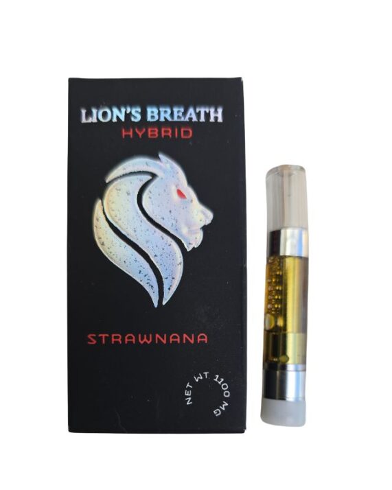 CARTUCHO WAX – LION'S BREATH «Strawnana» (HÍBRIDA)