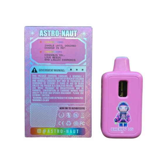 PLUMA WAX ASTRO-NAUT CHERRY OG REVERSO