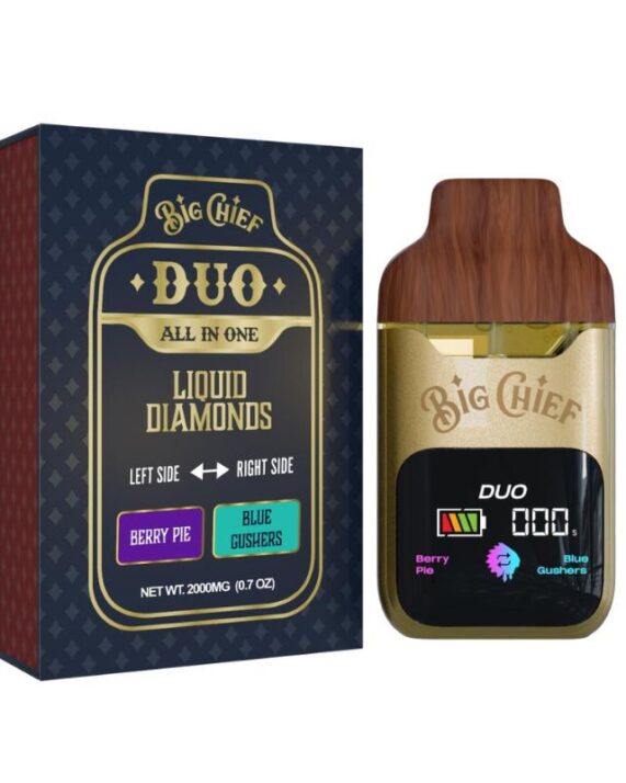 PLUMA DE WAX  - BIG CHIEF- "Berry Pie - Blue Gushers" 2ML (INDICA)
