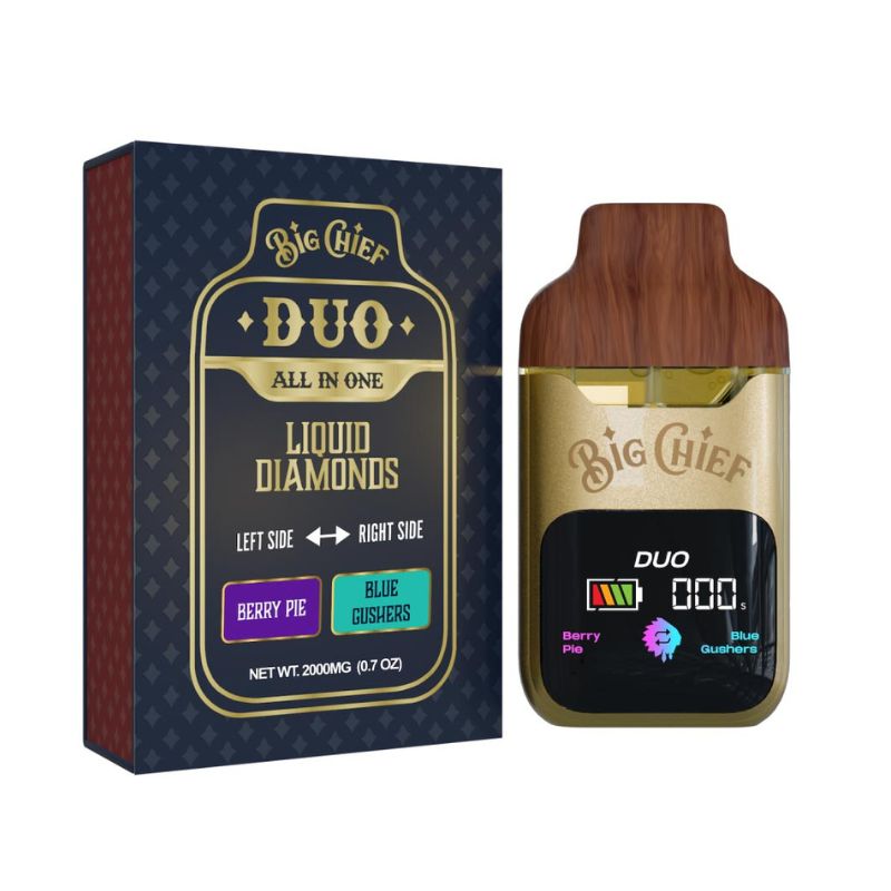 PLUMA DE WAX  - BIG CHIEF- "Berry Pie - Blue Gushers" 2ML (INDICA)