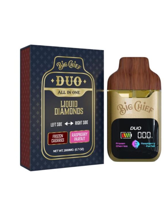PLUMA DE WAX  - BIG CHIEF- "Frozen Cherryes - Raspberry Parfait" 2ML (SATIVA)