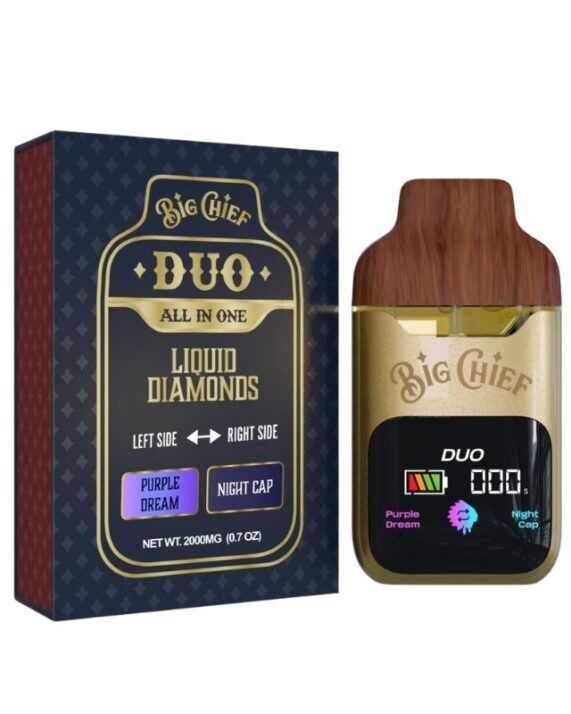 PLUMA DE WAX  - BIG CHIEF- "Purple Dream - Night Cap" 2ML (INDICA)