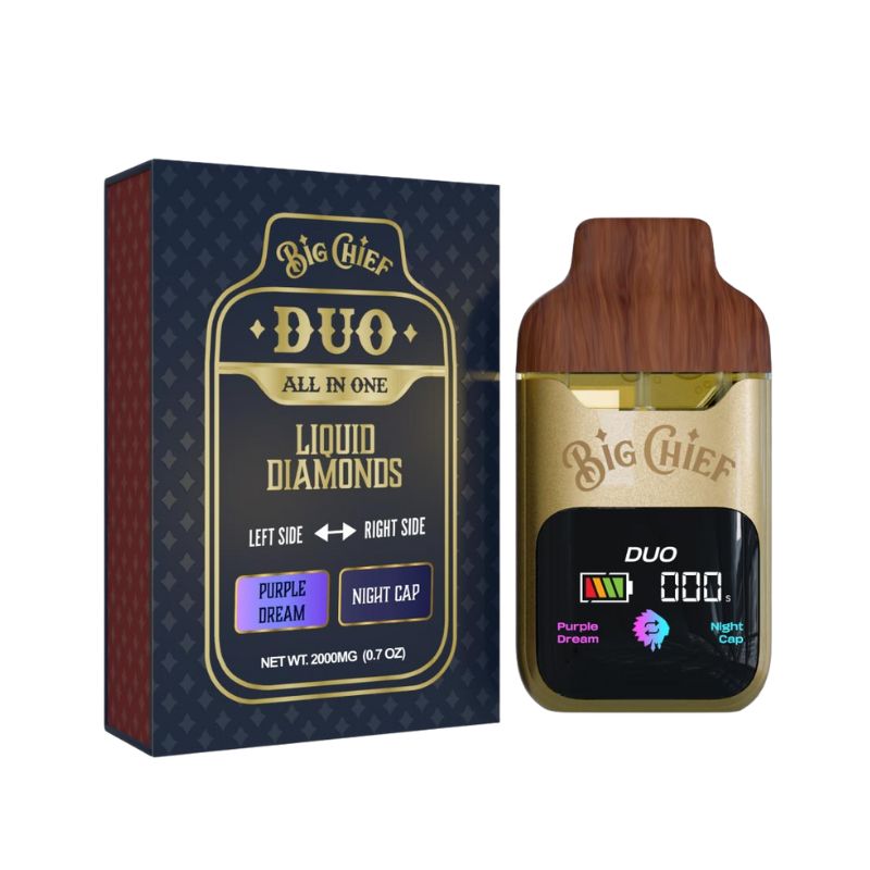 PLUMA DE WAX  - BIG CHIEF- "Purple Dream - Night Cap" 2ML (INDICA)