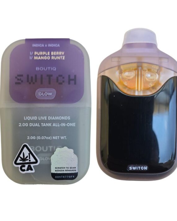 PLUMA DE WAX – BOUTIQ ( 2 sabores) «Purple Berry - Mango Runtz» 2 ML (INDICA)