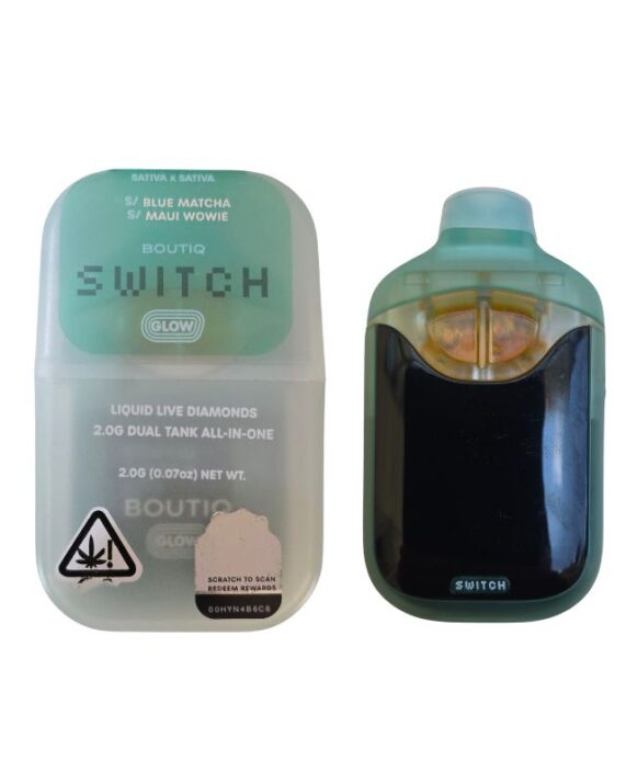 PLUMA DE WAX – BOUTIQ (2 sabores) «Blue Matcha - Maui Wowie» 2 ML (SATIVA)