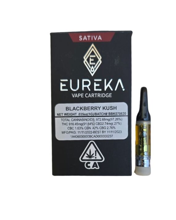 CARTUCHO WAX – EUREKA «Blackberry Kush» (SATIVA)