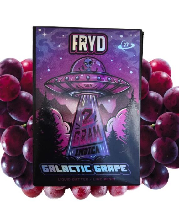 PLUMA DE WAX DESECHABLE - FRYD "Galactic Grape" 2ML (INDICA)