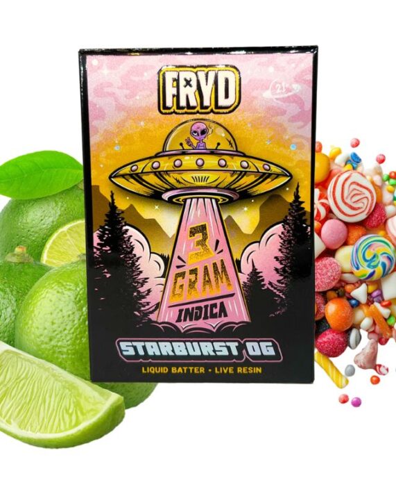 PLUMA DE WAX - FRYD - "Starburst OG" 3ML (INDICA)