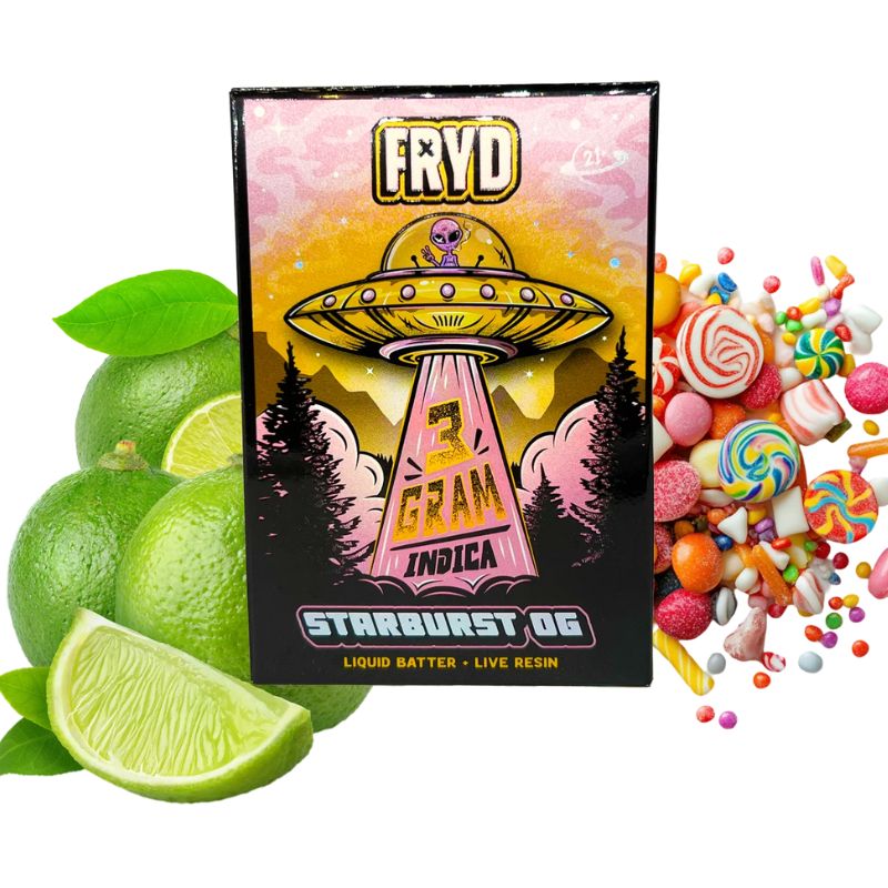 PLUMA DE WAX - FRYD - "Starburst OG" 3ML (INDICA)