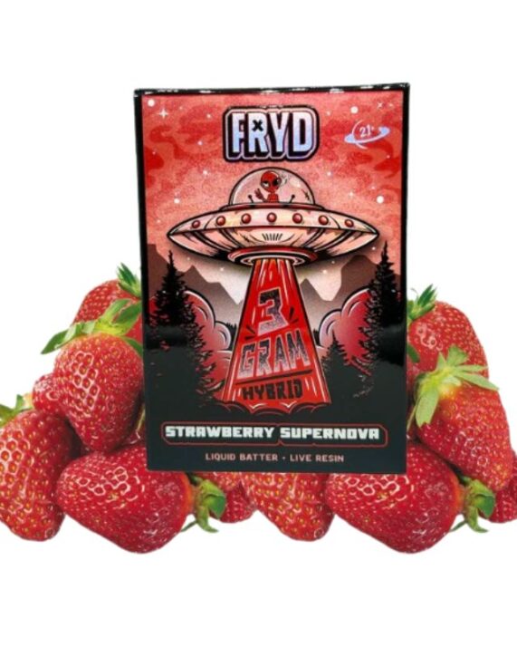 PLUMA DE WAX- FRYD - "Strawberry Supernova" 3ML (HIBRIDA)