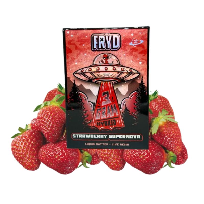 PLUMA DE WAX- FRYD - "Strawberry Supernova" 3ML (HIBRIDA)