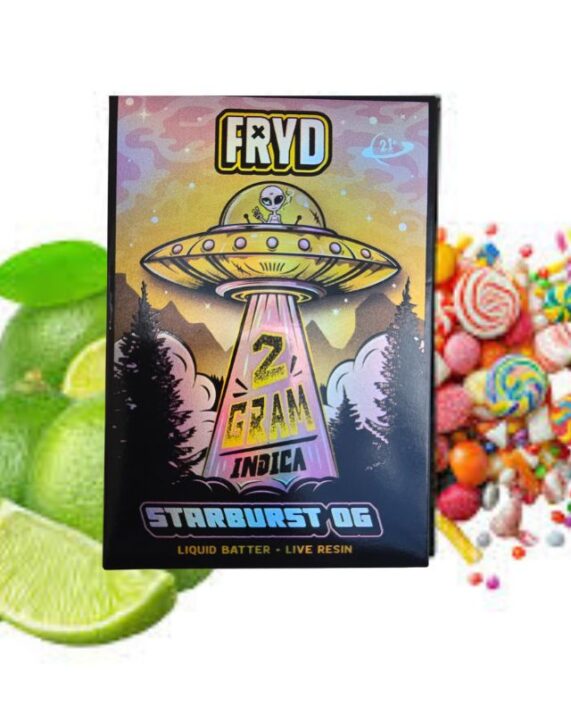 PLUMA DE WAX DESECHABLE - FRYD "Starburst Og" 2ML (INDICA)