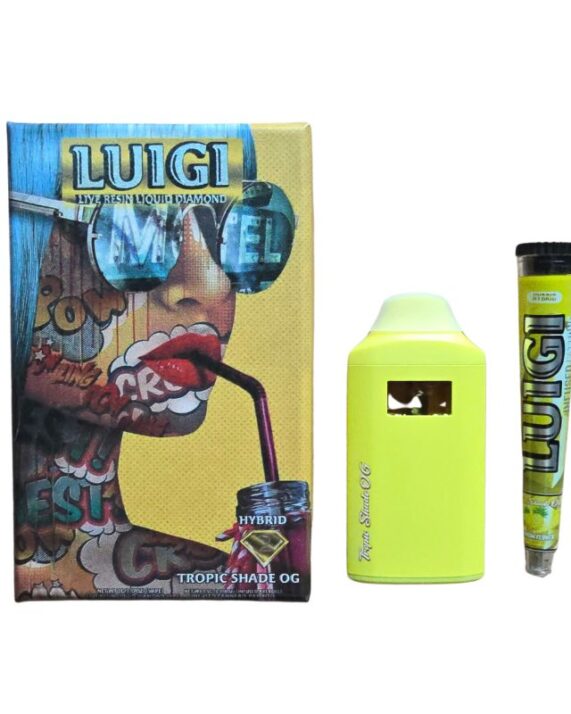PLUMA DE WAX + PRE-ROLADO – LUIGI «Tropic Shade Og» 2 ML (HIBRIDA)