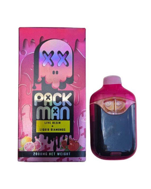 PLUMA DE WAX – PACK MAN «Guava Lava - Pink Lemon Sourbeltz» 2ML (HÍBRIDA)