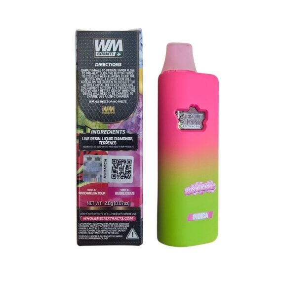 PLUMA WAX WHOLE MELT BLUBBLIOUS WATERMELON SOUR REVERSO
