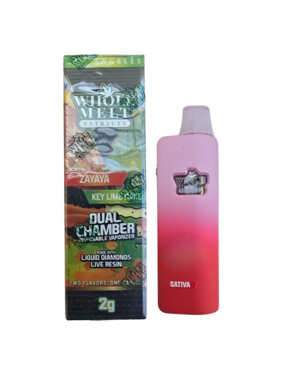 PLUMA DE WAX - WHOLE MELT "Zayaya-Key - Lime-Cake" 2ML (INDICA/SATIVA)