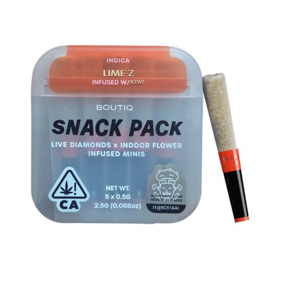 PRE ROLL BOUTIQ SNACK PACK LIME Z