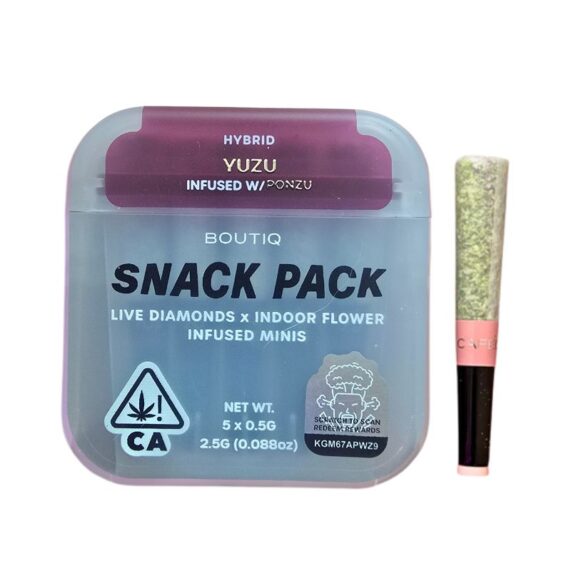 PRE ROLL BOUTIQ SNACK PACK YUZU