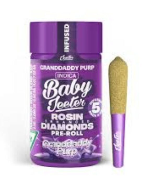 PORROS PRE-ROLADOS - JEETER  - "Granddady Purp" (ÍNDICA)