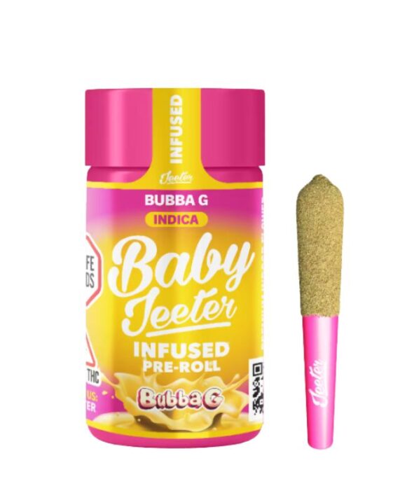 PORROS PRE-ROLADOS - JEETER  -  " Bubba O" (ÍNDICA)