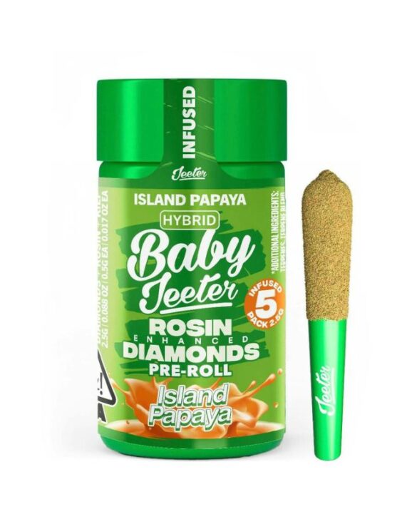 PORROS PRE-ROLADOS - JEETER - "Island Papaya (HÍBRIDA)
