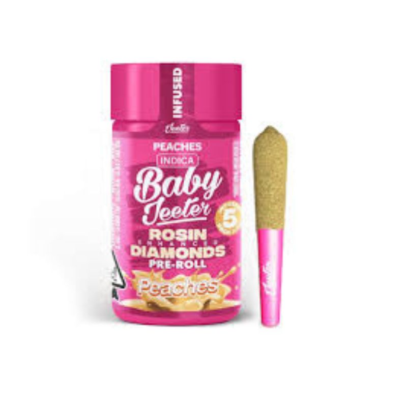 PORROS PRE-ROLADOS - BABY JEETER " Peaches" (ÍNDICA)
