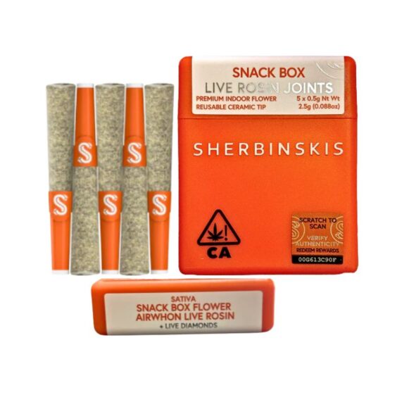 PRE ROLL SHERBINSKIS SNACK BOX