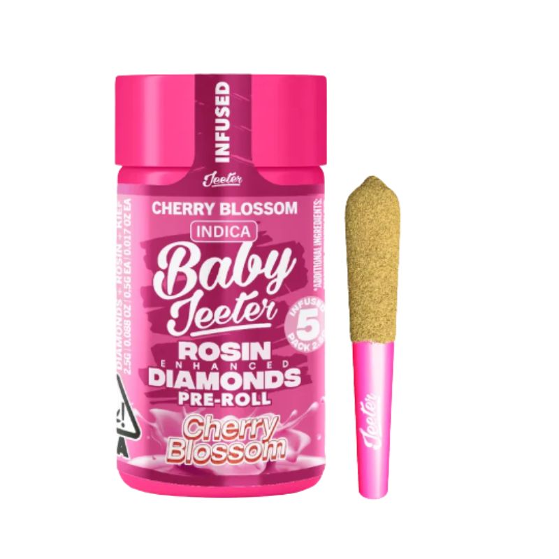 PORROS PRE-ROLADOS - JEETER  - "Cherry Blossom" (ÍNDICA)