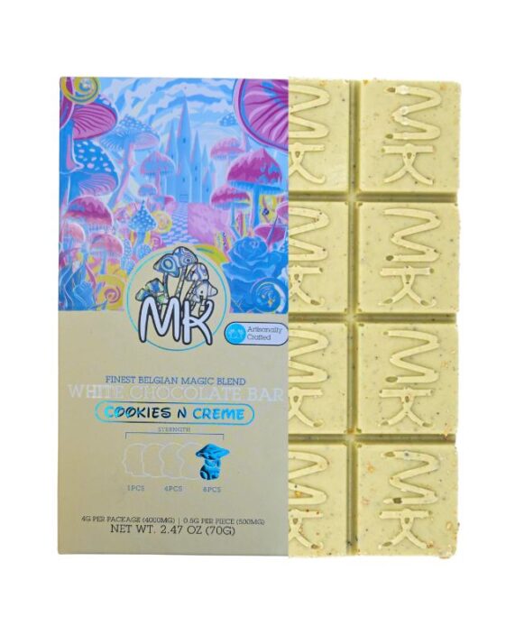 CHOCO HONGO- MK "Cookies n Creme" 8 piezas (4000 mg)