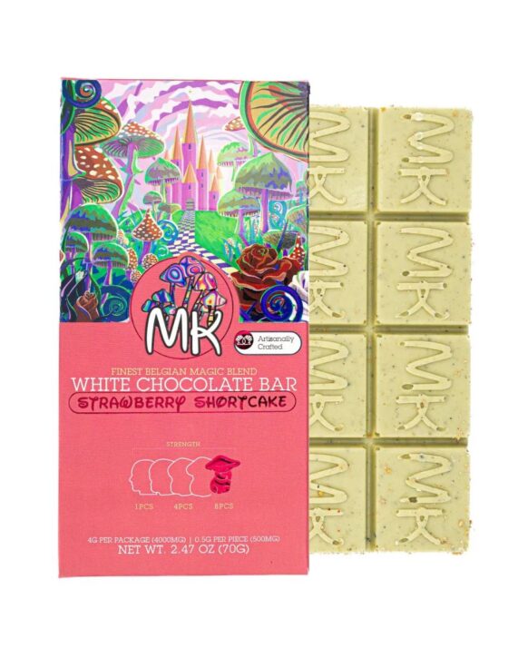 CHOCO HONGO- MK "Strawberry Shortcake" 8 piezas (4000 mg)