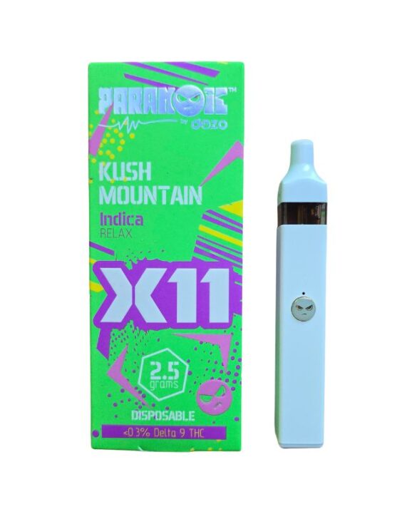 PLUMA WAX DESECHABLE- PARANOIC "Kush Mountain" 2.5 ML (INDICA)