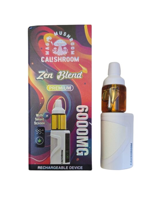 PLUMA DE WAX CON HONGOS - CALISHRROM "Zen blend" 6ML (HÍBRIDA)